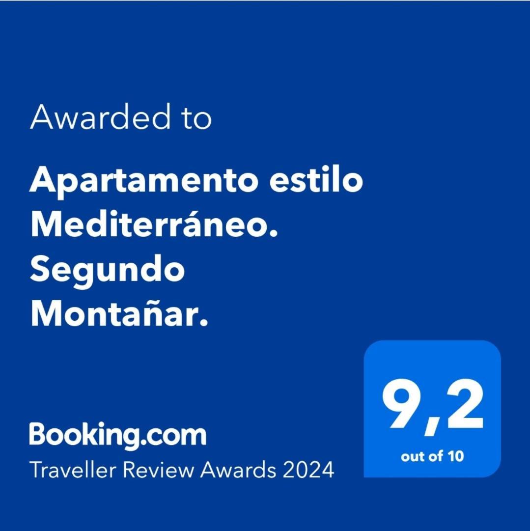 Apartamento Estilo Mediterraneo. Segundo Montanar. Шабія Екстер'єр фото